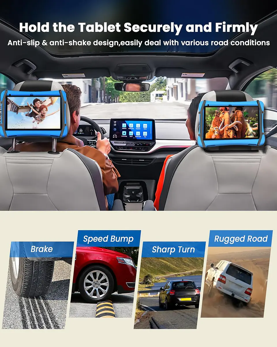Soporte Universal de Tablet Para Auto Silicona 7