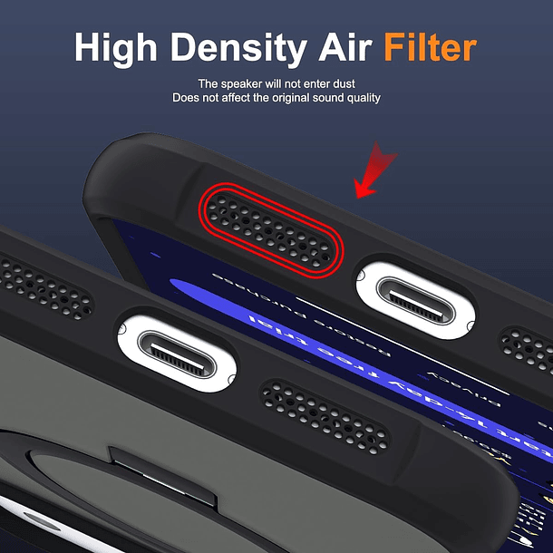 Carcasa Para iPhone 17 / 17 Pro / Max Translúcida Magnética 9