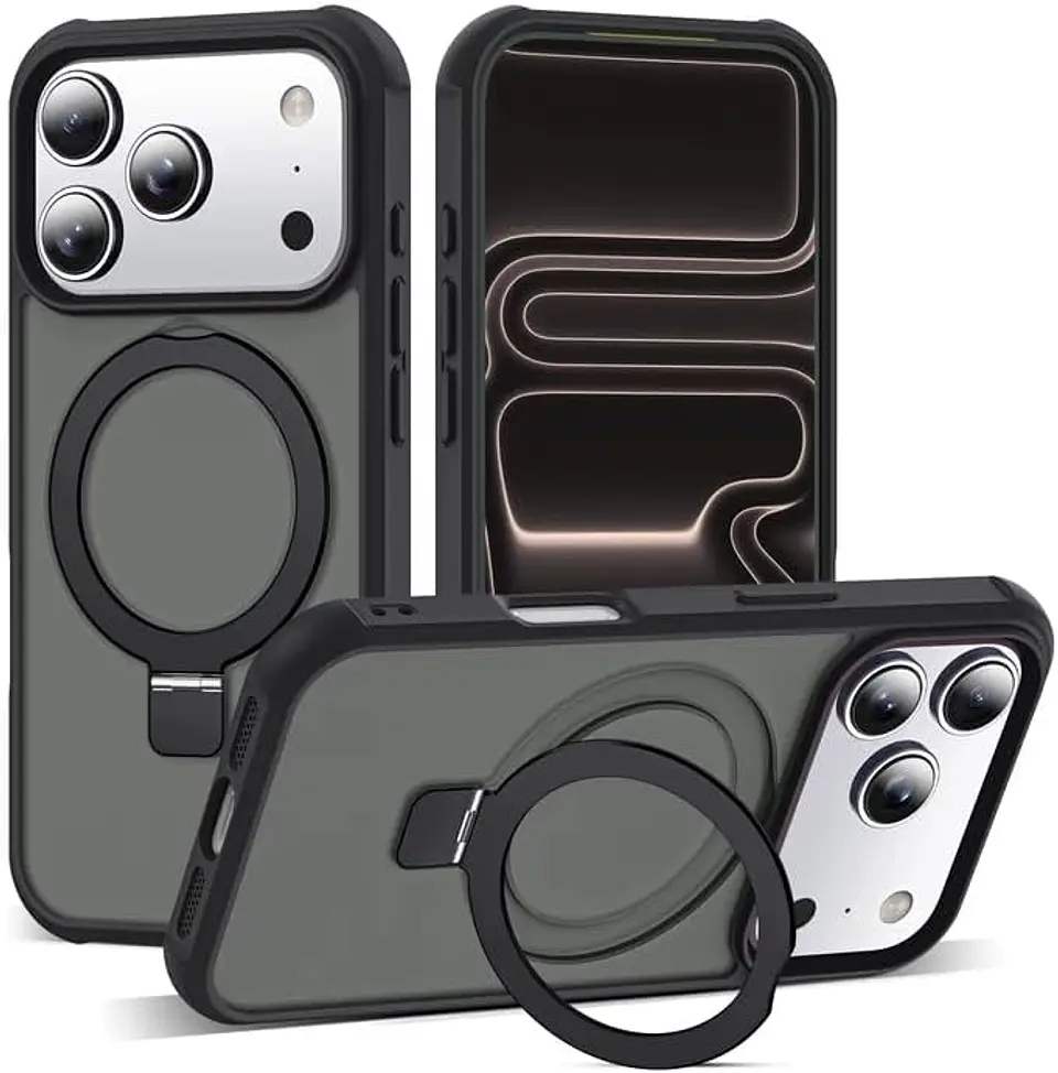 Carcasa Para iPhone 17 / 17 Pro / Max Translúcida Magnética 1