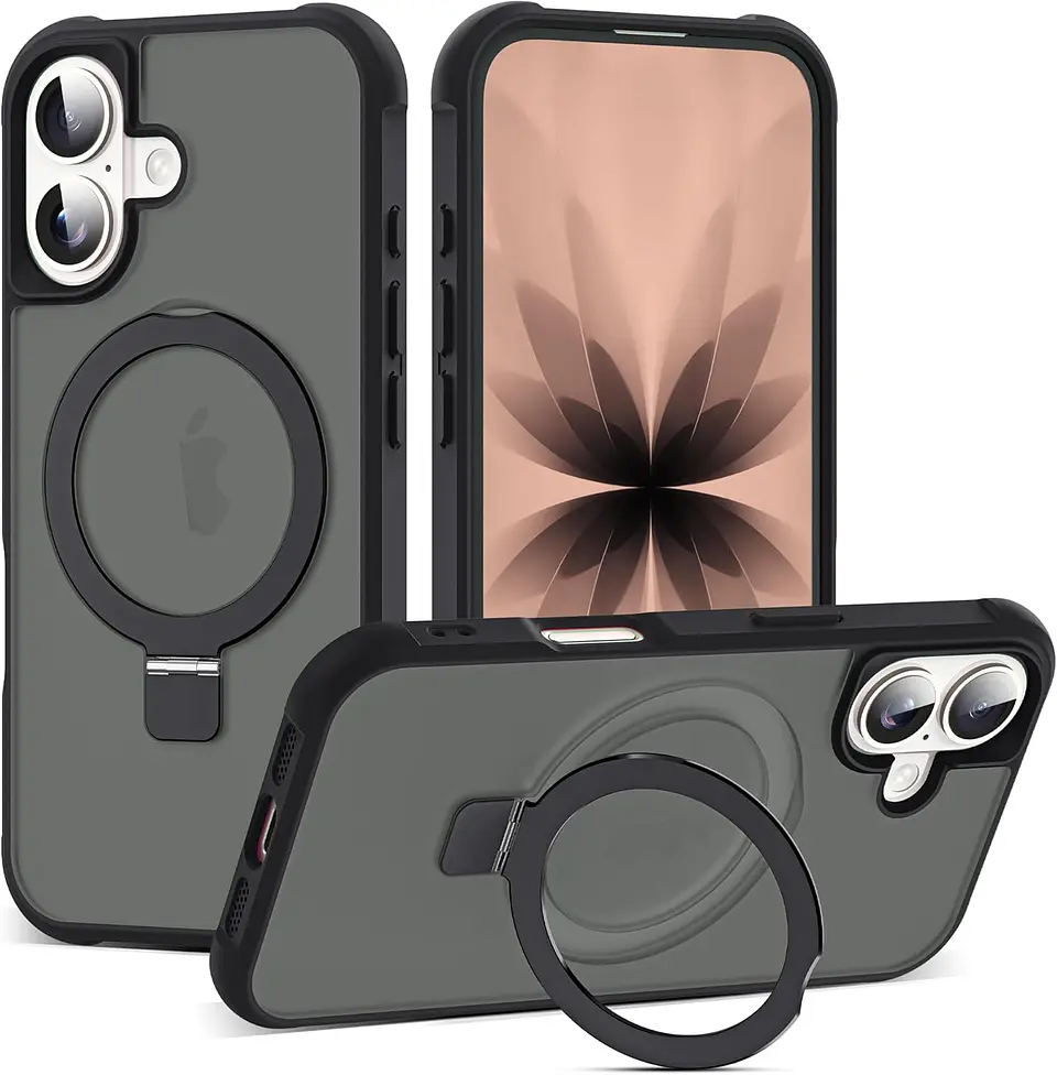 Carcasa Para iPhone 17 / 17 Pro / Max Translúcida Magnética 11