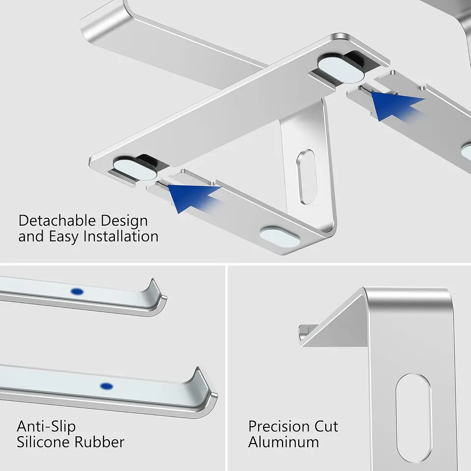 Soporte de Aluminio Para MacBook / Notebook 5
