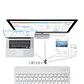 Teclado Para iPad / Tablet Bluetooth - Miniatura 4