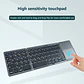 Teclado Plegable Inalámbrico con Touchpad  - Miniatura 5