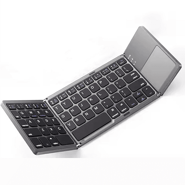 Teclado Plegable Inalámbrico con Touchpad  9