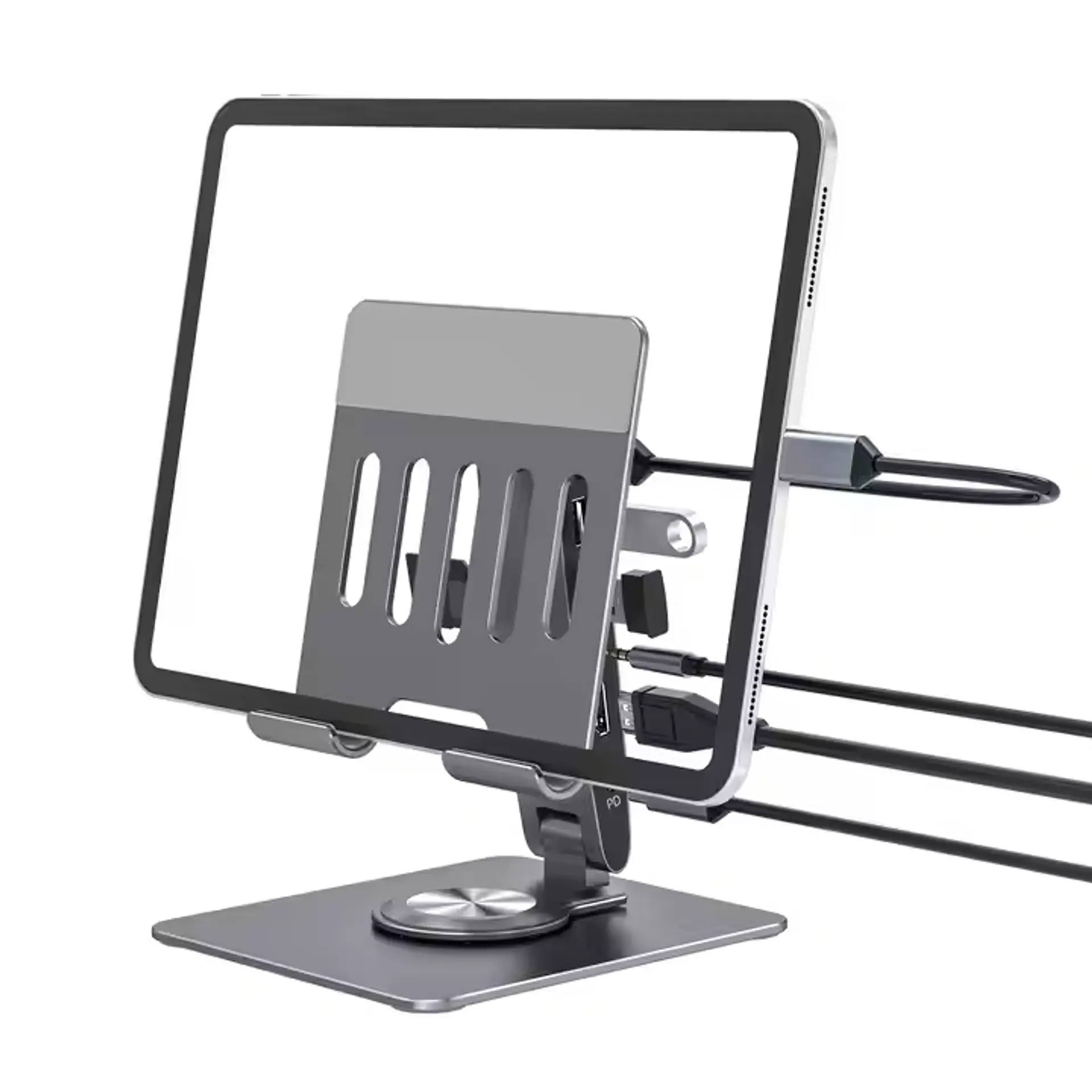 HUB Stand Para Macbook / iPad / Notebook 7 en 1 HDMI 2