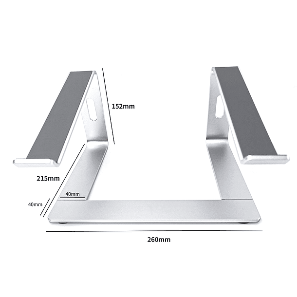 Soporte de Aluminio Para MacBook / Notebook 3
