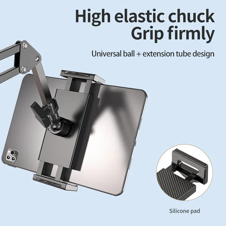 Soporte de Piso Para Tablet / Celular Ajustable 3