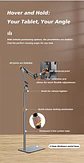 Soporte de Piso Para Tablet / Celular Ajustable - Miniatura 6