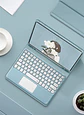 Funda Con Teclado Para Samsung Galaxy Tab S6 Lite - Miniatura 8