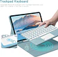 Funda Con Teclado Para Samsung Galaxy Tab S6 Lite - Miniatura 3