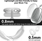 Protector Para Airpods Max 3 en 1 Transparente - Miniatura 3