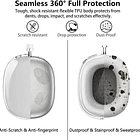 Protector Para Airpods Max 3 en 1 Transparente 5