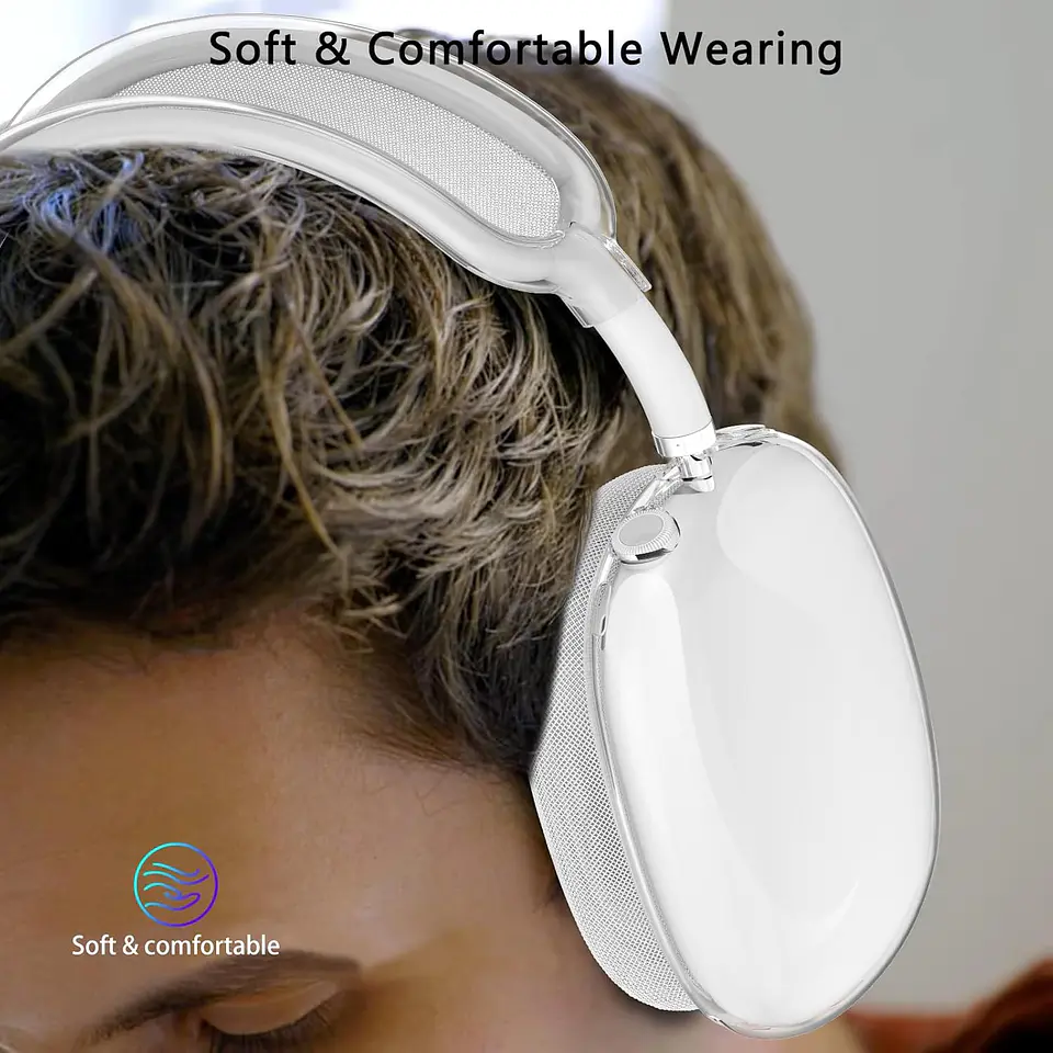 Protector Para Airpods Max 3 en 1 Transparente 6