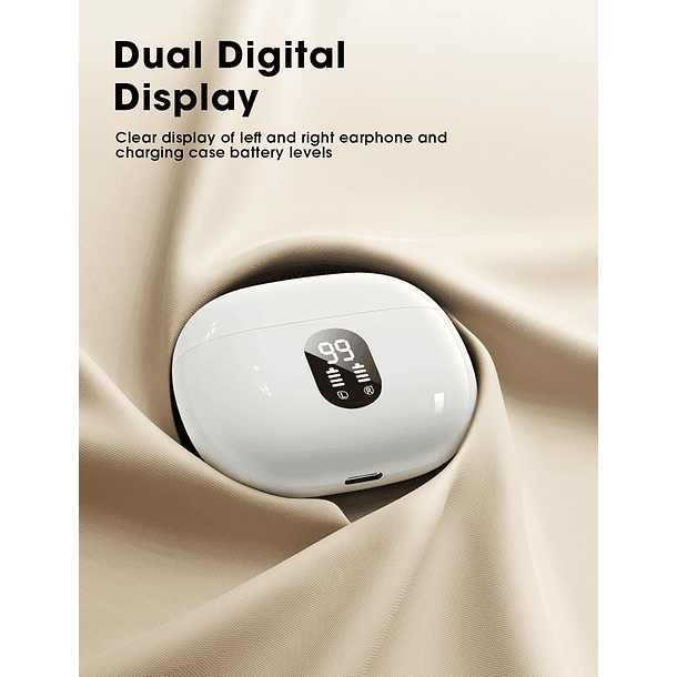 Audifonos Bluetooth Inalambricos 5.3 Hi-FI Para iPhone / Samsung  6