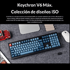 Teclado Gamer Inalámbrico Keychron V6 Max Español 2