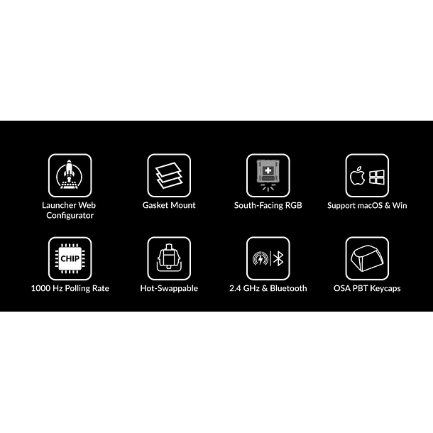 Teclado Gamer Inalámbrico Keychron V6 Max Español 3