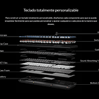 Teclado Gamer Inalámbrico Keychron V6 Max Español 5