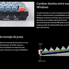 Teclado Gamer Inalámbrico Keychron V6 Max Español 6