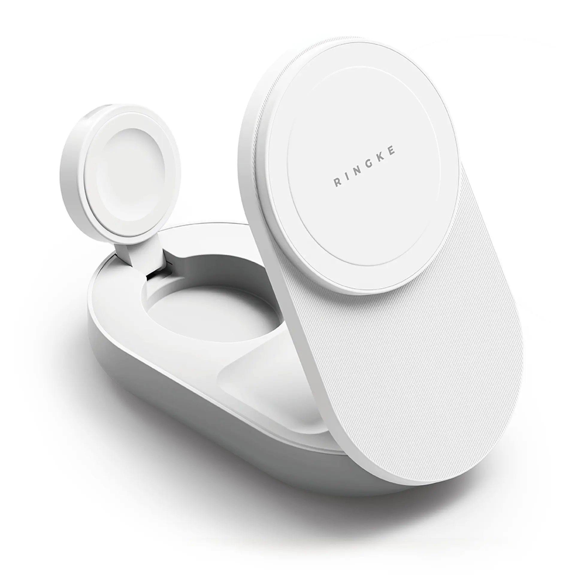 Stand de Carga Inalámbrica Ringke Qi2 25W 3 en 1 Magnético Plegable 2