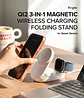 Stand de Carga Inalámbrica Ringke Qi2 25W 3 en 1 Magnético Plegable - Miniatura 3