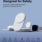 Stand de Carga Inalámbrica Ringke Qi2 25W 3 en 1 Magnético Plegable 4