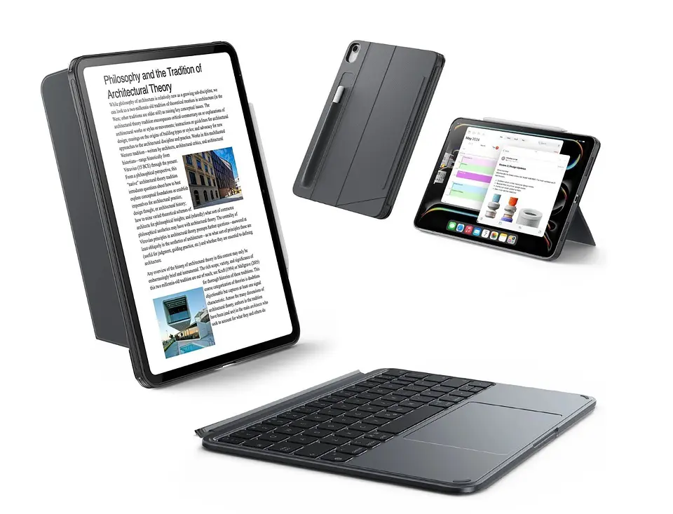 Funda Con Teclado ESR Shift Para iPad Air 11 (M4/M3/M2) Air 10.9 (4/5ta Gen) Shift 2