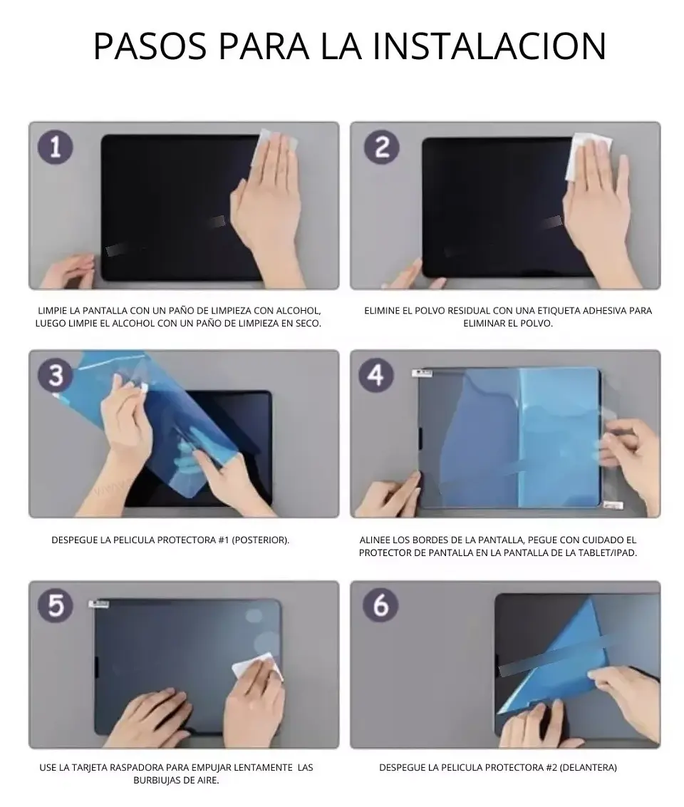 Paperfeel Lamina Sensación Papel para Galaxy Tab S10 Lite tipo paperlike 7