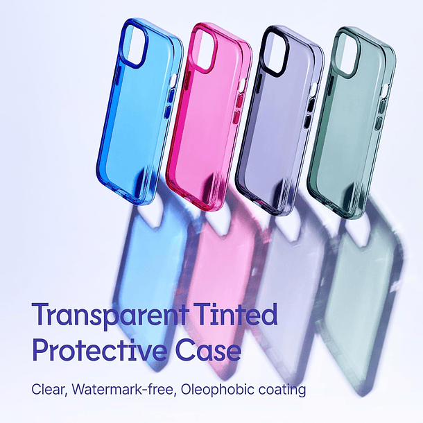 Carcasa RhinoShield Para iPhone 17 Pro Max JellyTint 2