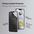 Lamina Protectora Anti Espia RhinoShield Para iPhone 17 / 17 Pro / 16 Pro 2