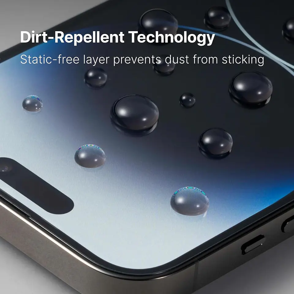 Lamina Anti Espia RhinoShield Para iPhone 17 / 17 Pro Max / 16 Pro Impact Protector PRO 5