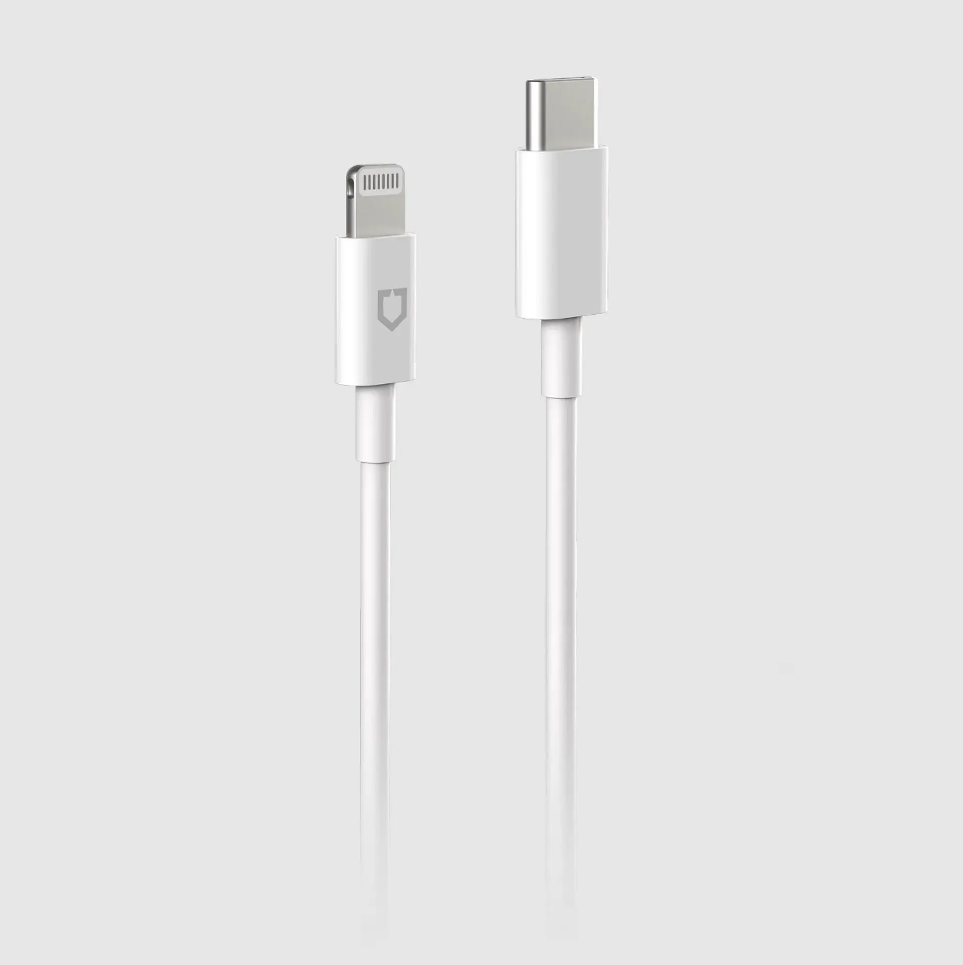 Cable RhinoShield Carga Rápida MFI Lightning a USB-C (1 Metro) 2