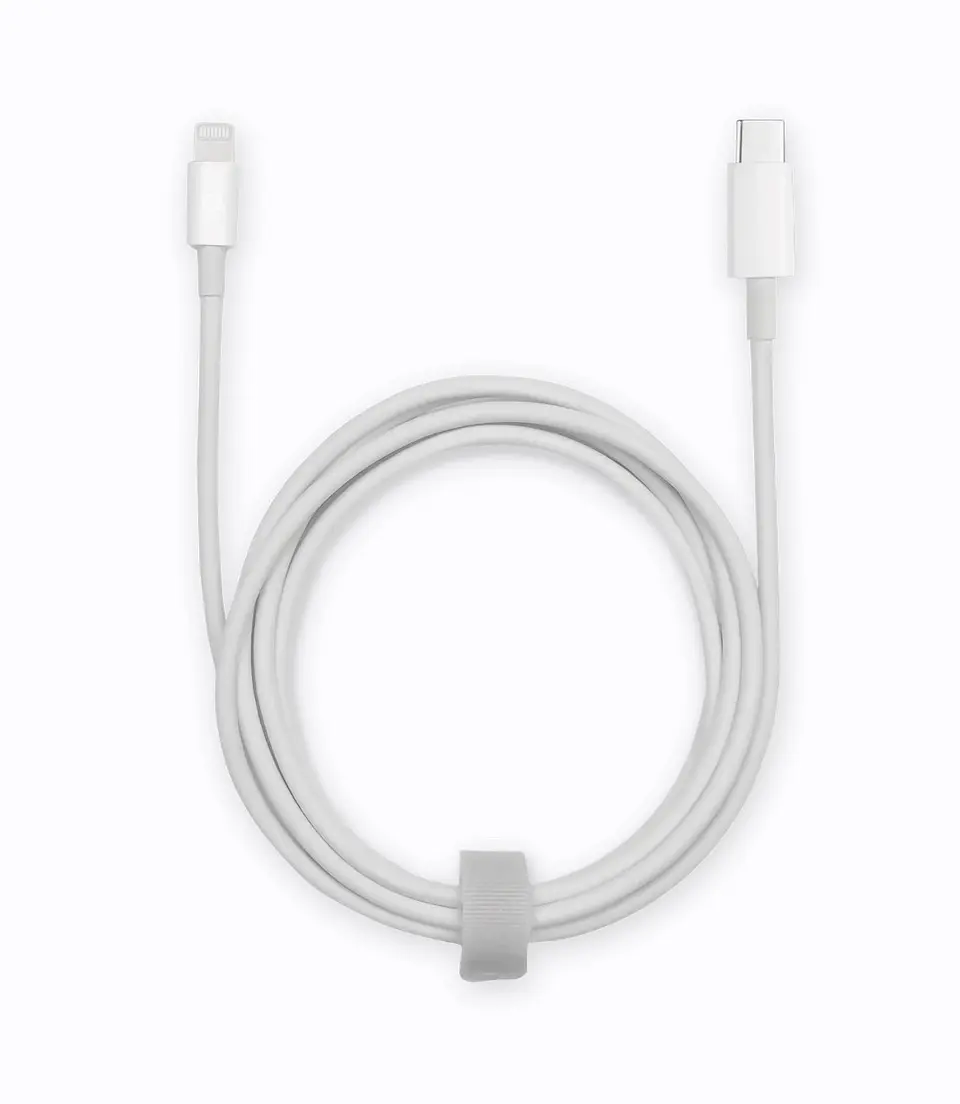 Cable RhinoShield Carga Rápida MFI Lightning a USB-C (1 Metro) 1
