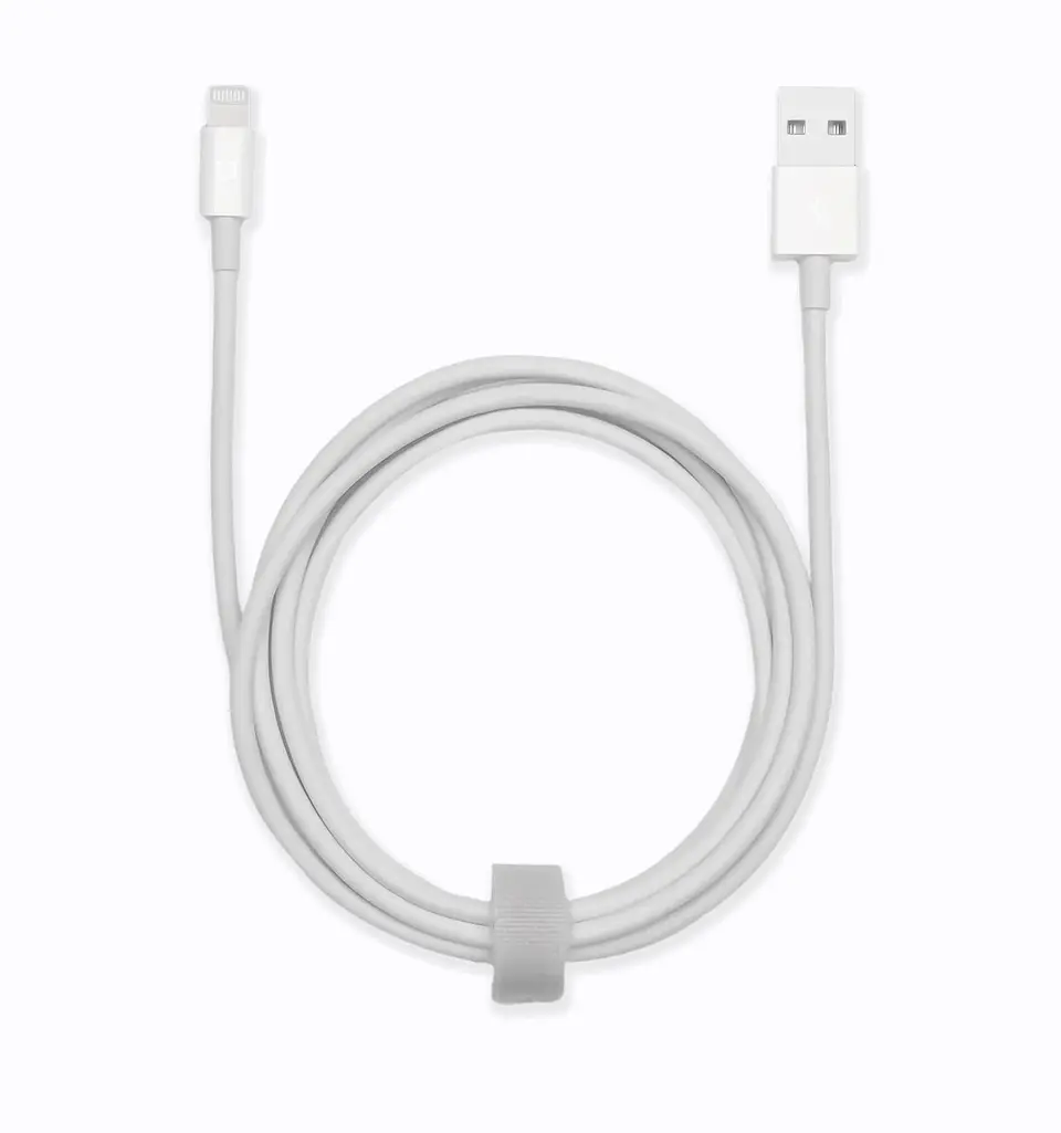 Cable RhinoShield Carga Rápida MFI Lightning a USB-A (1 Metro)  1