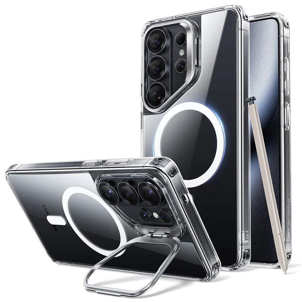Carcasa ESR Para Galaxy S26 Ultra Hybrid Stash Stand 1