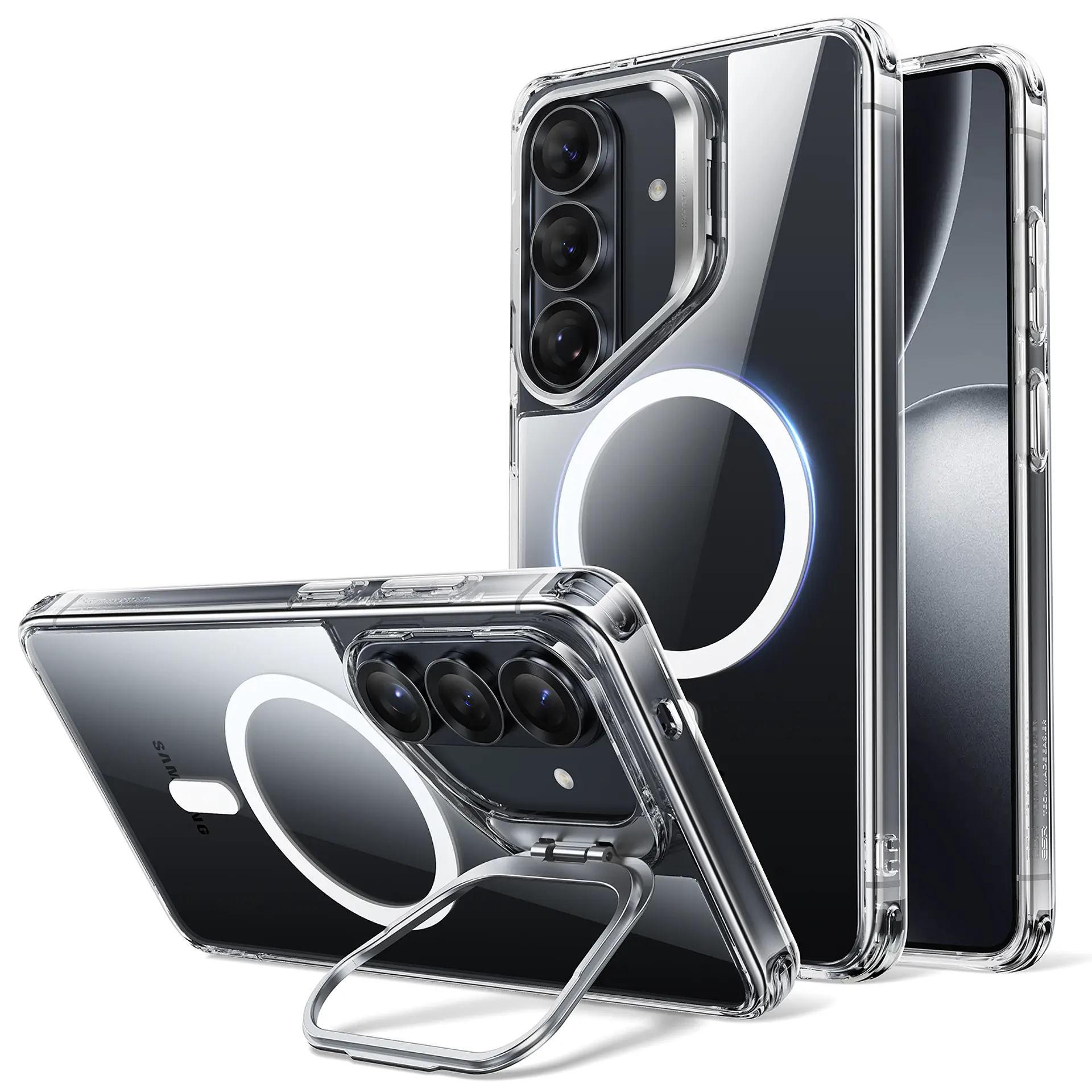 Carcasa ESR Para Galaxy S26 Hybrid Stash Stand 1