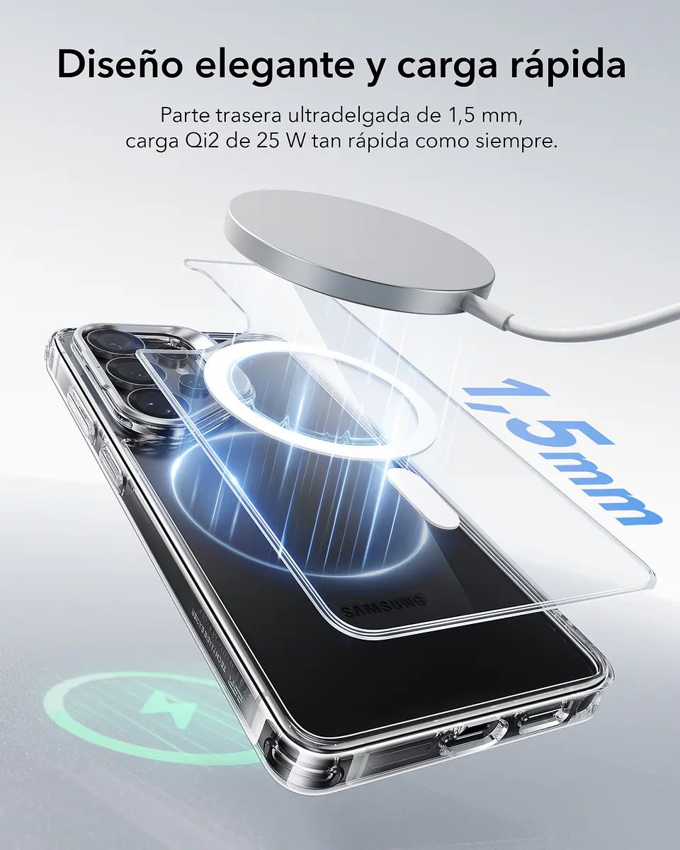 Carcasa ESR Para Galaxy S26 Hybrid Stash Stand 3