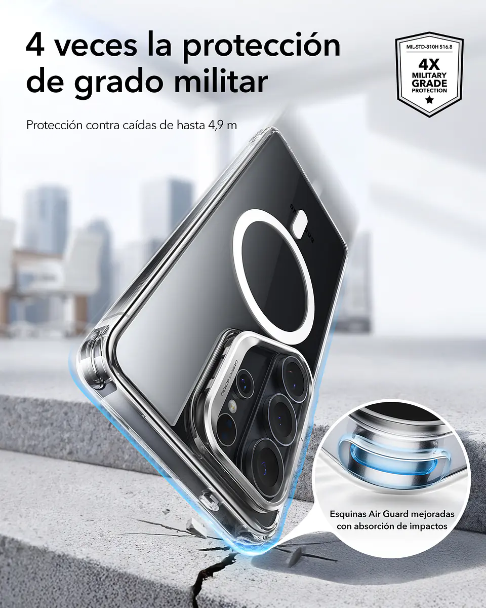 Carcasa ESR Para Galaxy S26 Hybrid Stash Stand 6