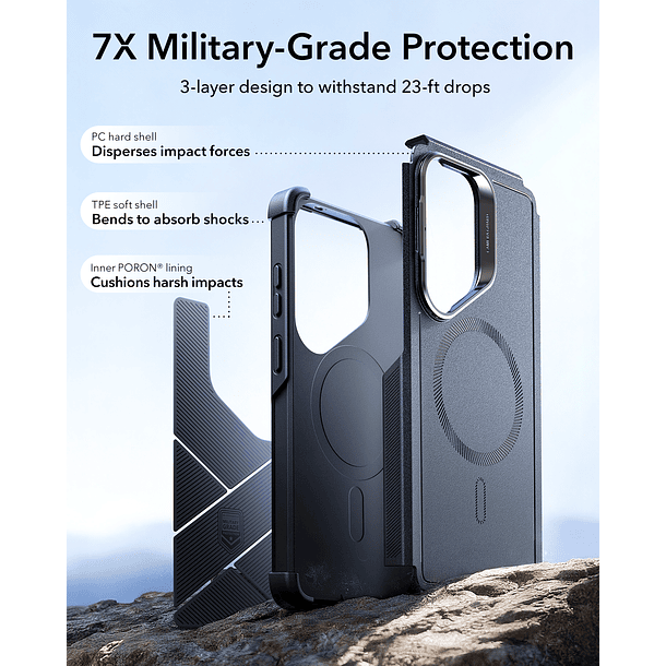 Carcasa ESR Para Galaxy S26 Ultra Cyber Armor 5