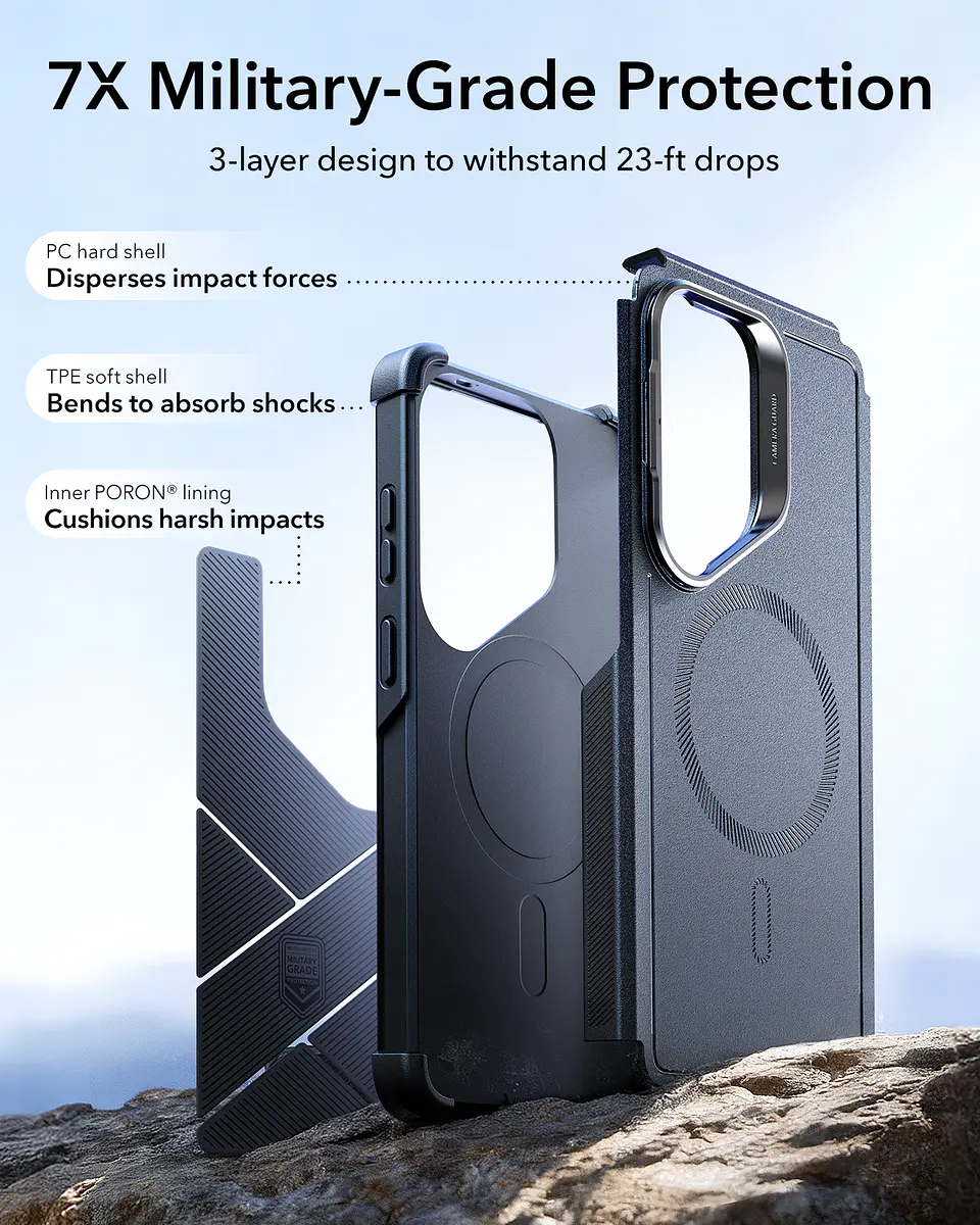 Carcasa ESR Para Galaxy S26 Ultra Cyber Armor 5