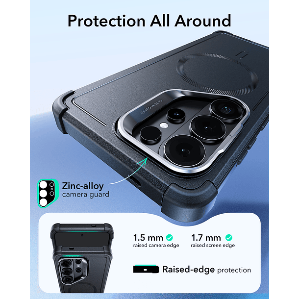 Carcasa ESR Para Galaxy S26 Ultra Cyber Armor 6