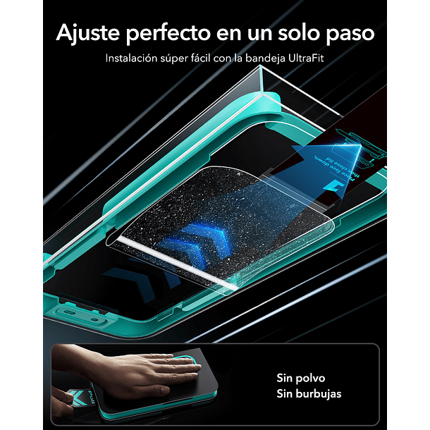 Lamina Pantalla ESR Para Galaxy S26 Ultra Armorite (2 un) 4