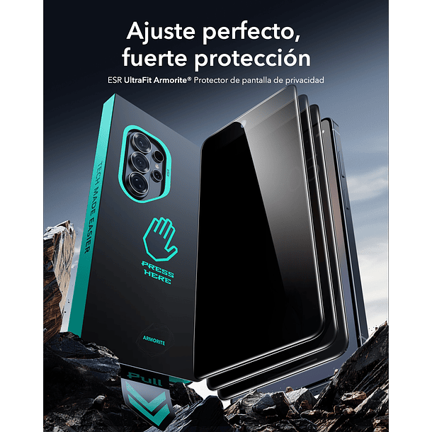 Lamina Pantalla Anti Espia ESR Para Galaxy S26 Ultra Armorite 7