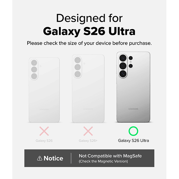 Carcasa Ringke Para Galaxy S26 Ultra FUSION  3