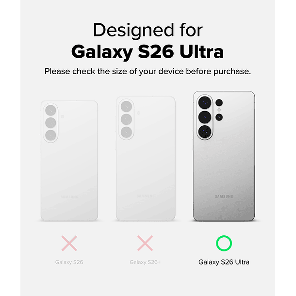 Carcasa Ringke Para Galaxy S26 Ultra Fusion Magnética 3