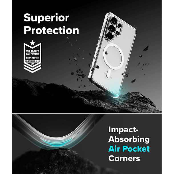 Carcasa Ringke Para Galaxy S26 Ultra Fusion Magnética 6