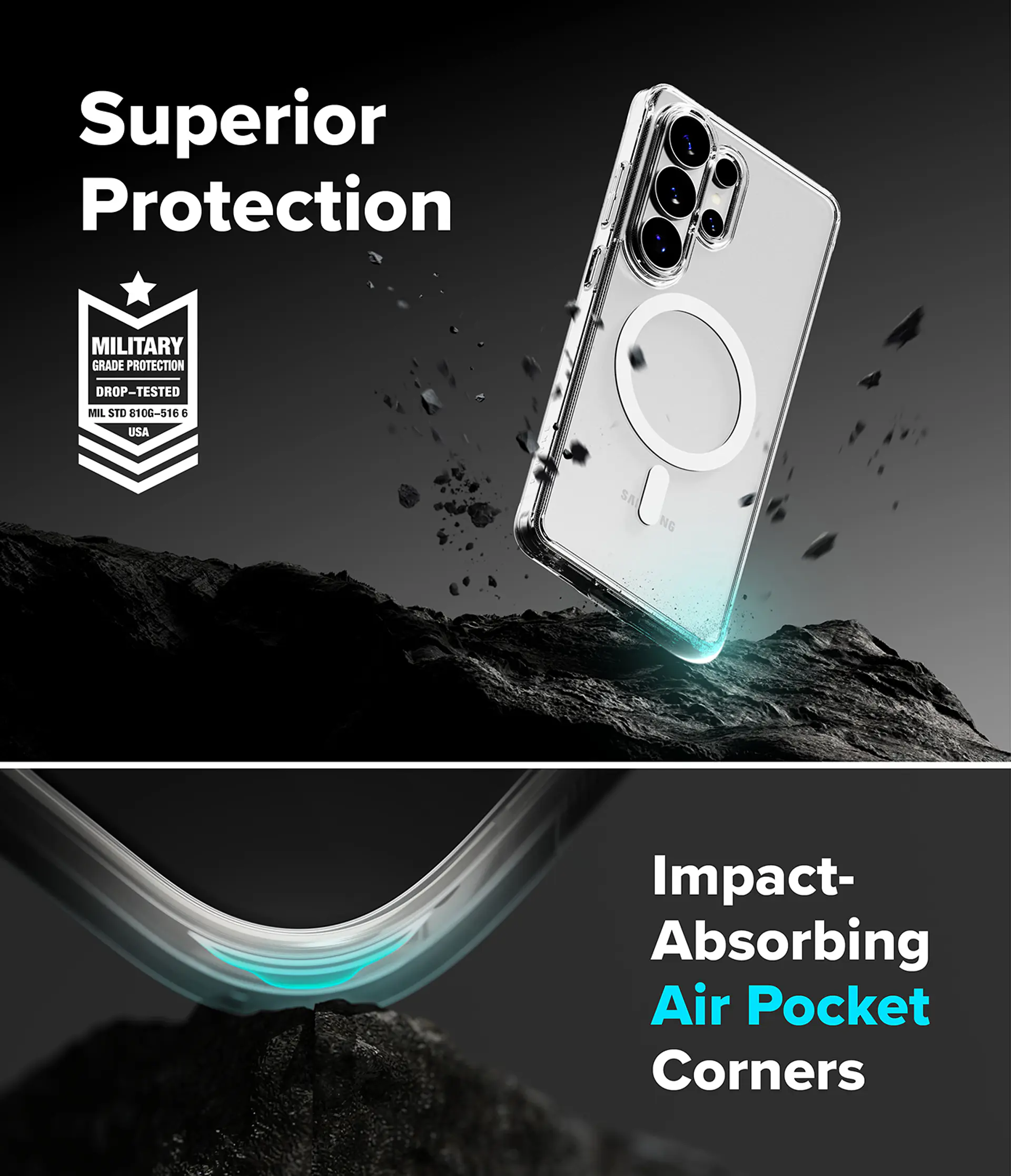 Carcasa Ringke Para Galaxy S26 Ultra Fusion Magnética 6