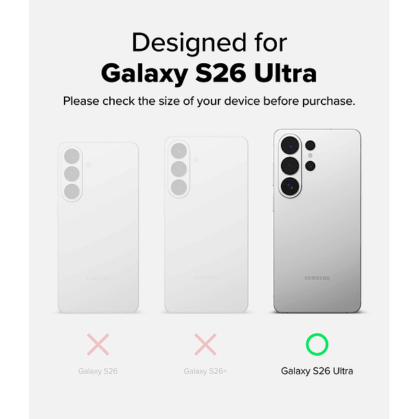 Carcasa Ringke Para Galaxy S26 Ultra FUSION X 2