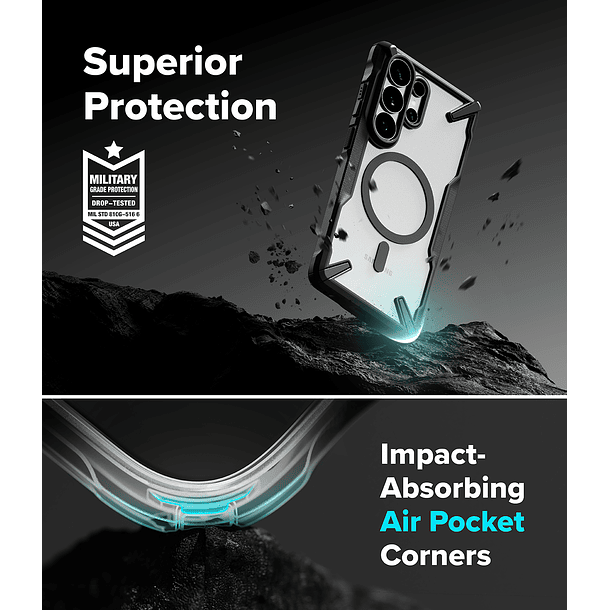 Carcasa Ringke para Galaxy S26 Ultra FUSION X MAGNÉTICA 9