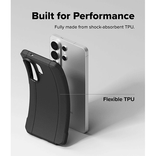 Carcasa Ringke S26 Ultra Onyx Alpha Magnetic Negra 2