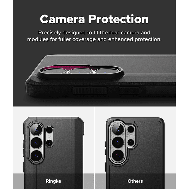 Carcasa Ringke S26 Ultra Onyx Alpha Magnetic Negra 5